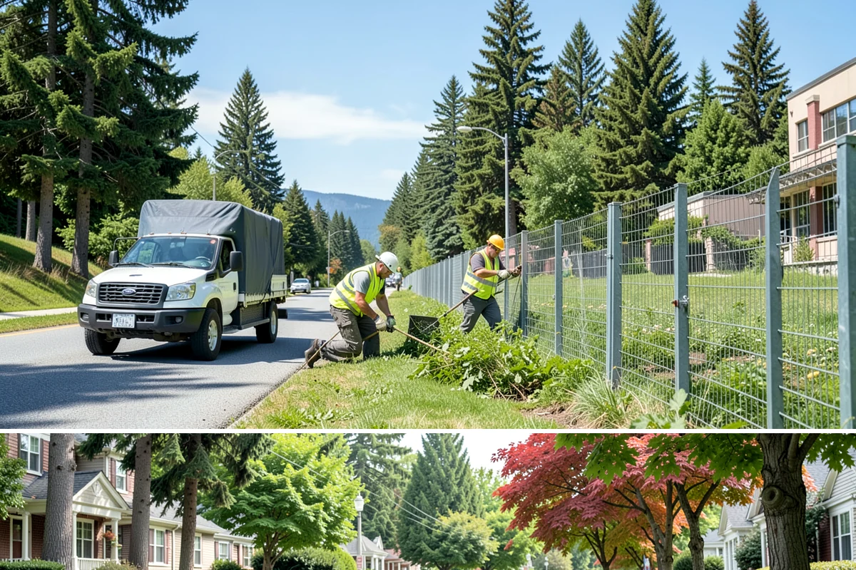 Municipal Grounds Maintenance in Beaux Arts Village, King County, WA - Maintenance intensity peaks in the spring-to-fall growing season, with reduced winter visits focused on cleanup, pruning, and...