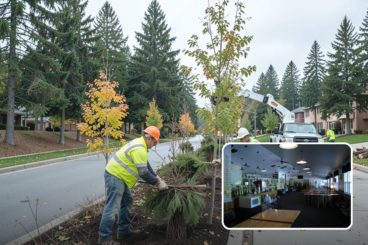 Municipal Grounds Maintenance in Black Diamond, King County, WA - Consolidated contracting reduces administrative overhead for staff