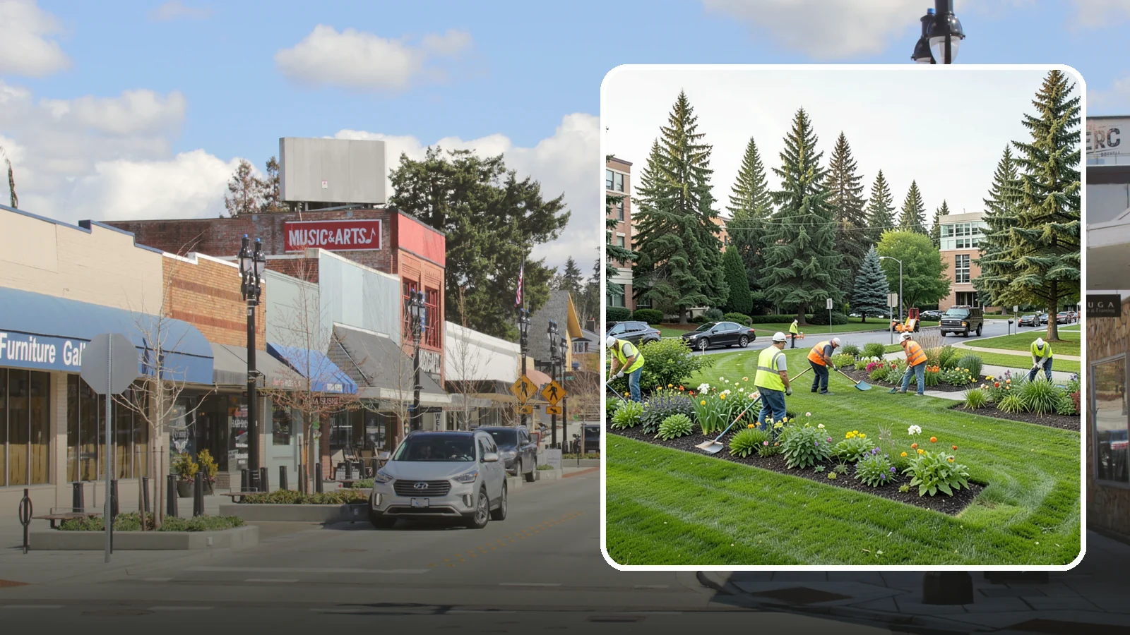 Municipal Grounds Maintenance in Bothell, King County, WA - We provide full-service grounds maintenance for public facilities, campuses, and civic sites under contract for Western...