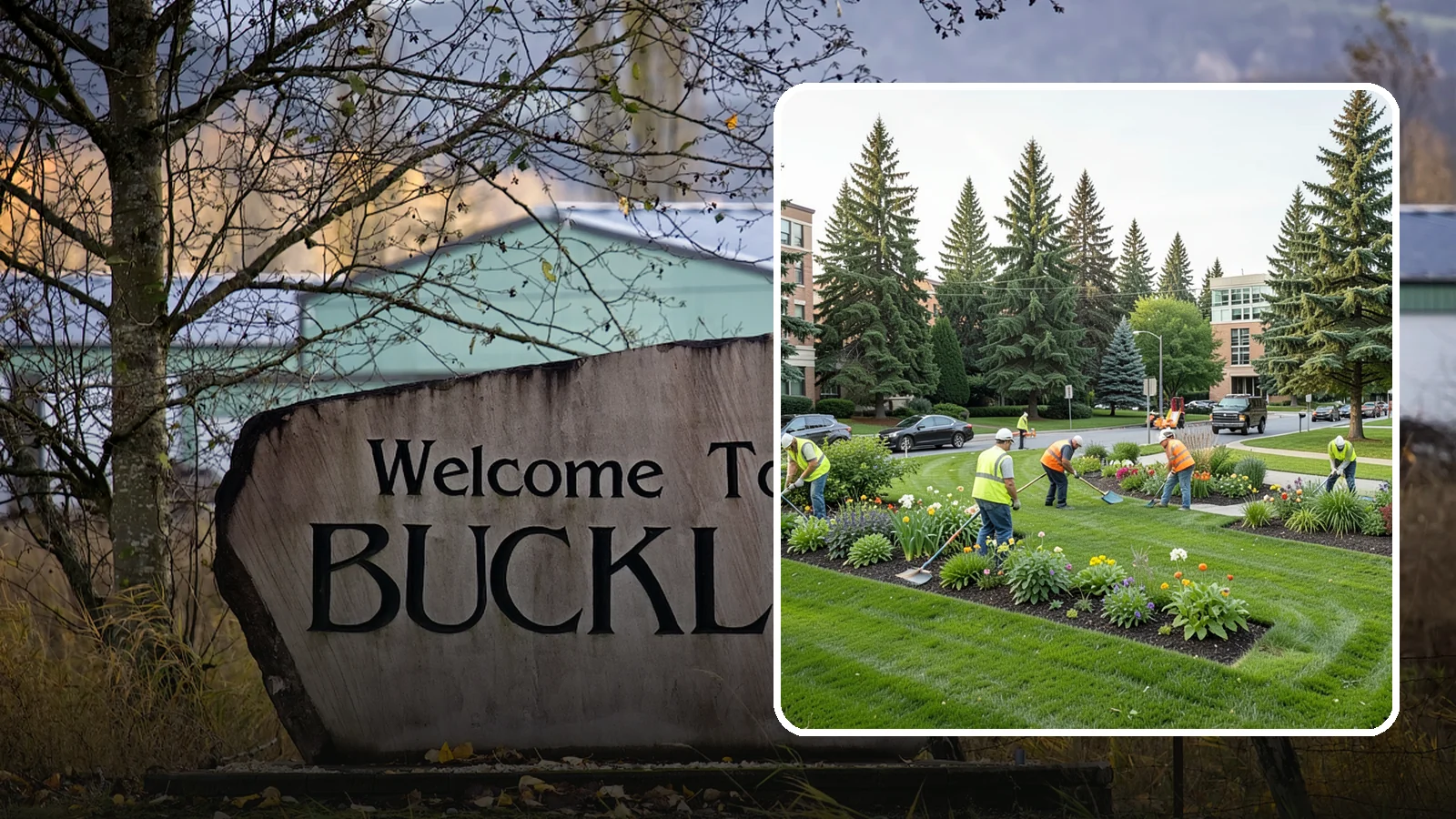 Municipal Grounds Maintenance in Buckley, Pierce County, WA - We provide full-service grounds maintenance for public facilities, campuses, and civic sites under contract for Western...