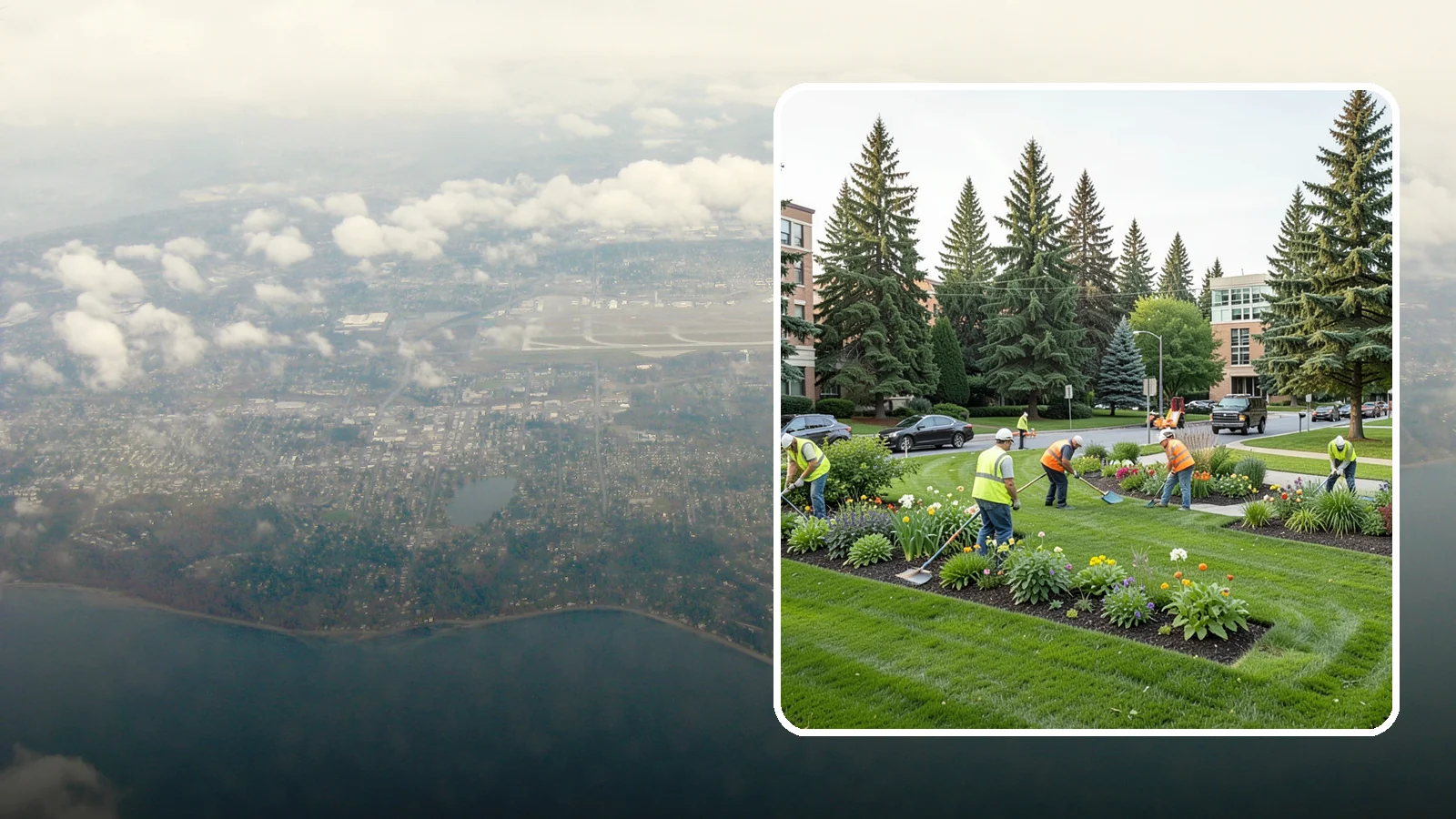 Municipal Grounds Maintenance in Burien, King County, WA - We provide full-service grounds maintenance for public facilities, campuses, and civic sites under contract for Western...