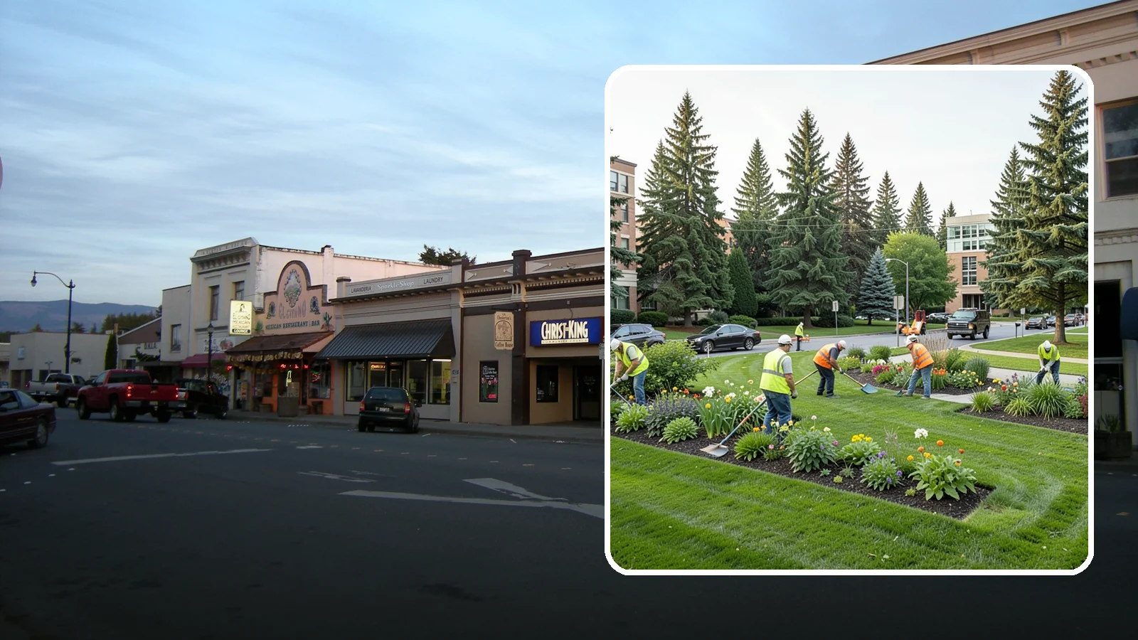 Municipal Grounds Maintenance in Burlington, Skagit County, WA - We provide full-service grounds maintenance for public facilities, campuses, and civic sites under contract for Western...
