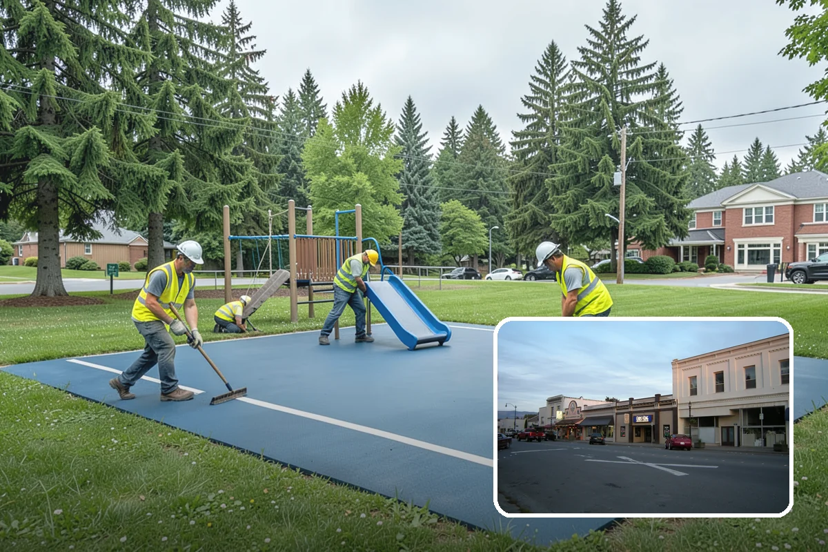 Municipal Grounds Maintenance in Burlington, Skagit County, WA - Consolidated contracting reduces administrative overhead for staff