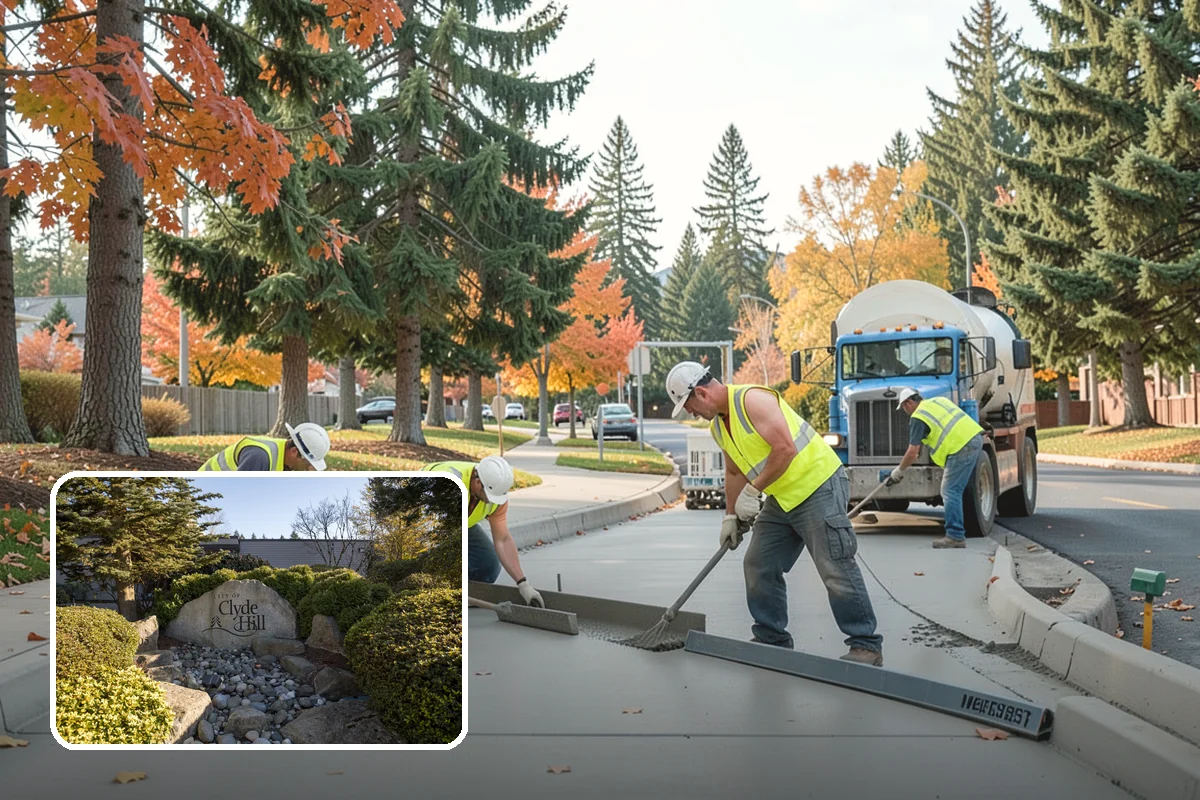 Municipal Grounds Maintenance in Clyde Hill, King County, WA - Consolidated contracting reduces administrative overhead for staff