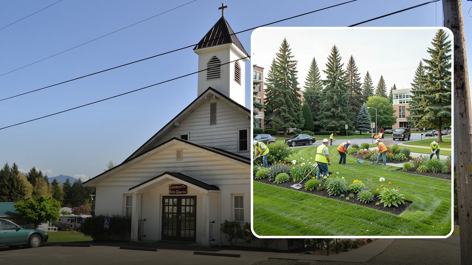 Municipal Grounds Maintenance in Concrete, Skagit County, WA - We provide full-service grounds maintenance for public facilities, campuses, and civic sites under contract for Western...