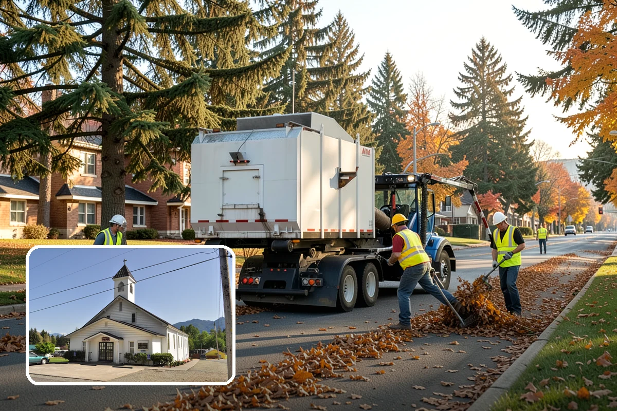Municipal Grounds Maintenance in Concrete, Skagit County, WA - Consolidated contracting reduces administrative overhead for staff