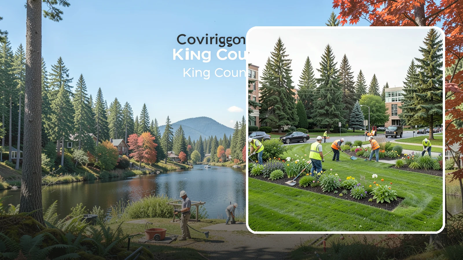 Municipal Grounds Maintenance in Covington, King County, WA - We provide full-service grounds maintenance for public facilities, campuses, and civic sites under contract for Western...