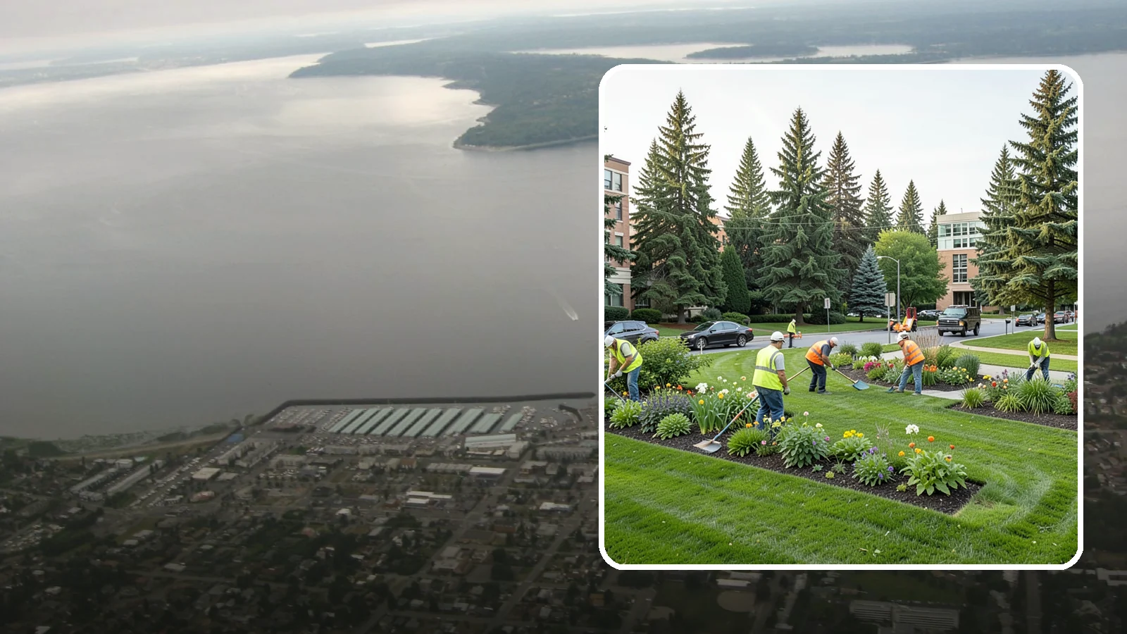 Municipal Grounds Maintenance in Des Moines, King County, WA - We provide full-service grounds maintenance for public facilities, campuses, and civic sites under contract for Western...