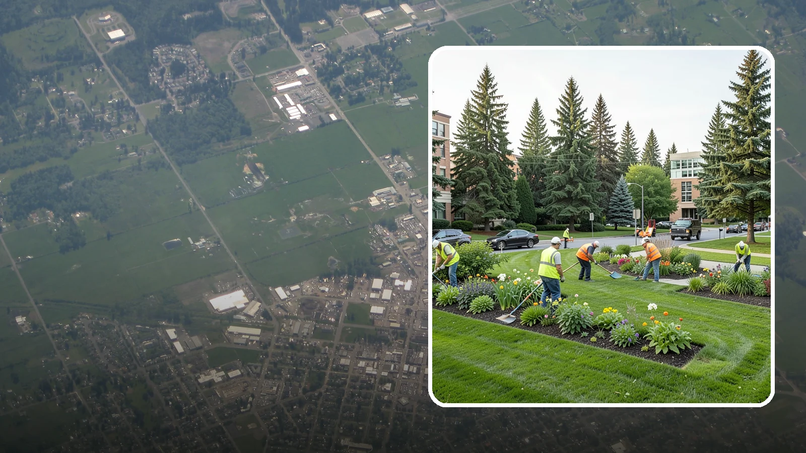 Municipal Grounds Maintenance in Enumclaw, King County, WA - We provide full-service grounds maintenance for public facilities, campuses, and civic sites under contract for Western...