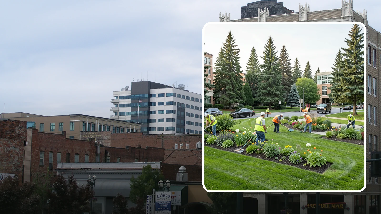 Municipal Grounds Maintenance in Everett, Snohomish County, WA - We provide full-service grounds maintenance for public facilities, campuses, and civic sites under contract for Western...