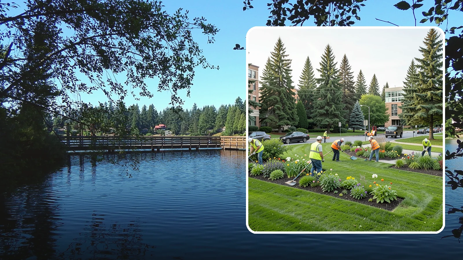 Municipal Grounds Maintenance in Federal Way, King County, WA - We provide full-service grounds maintenance for public facilities, campuses, and civic sites under contract for Western...