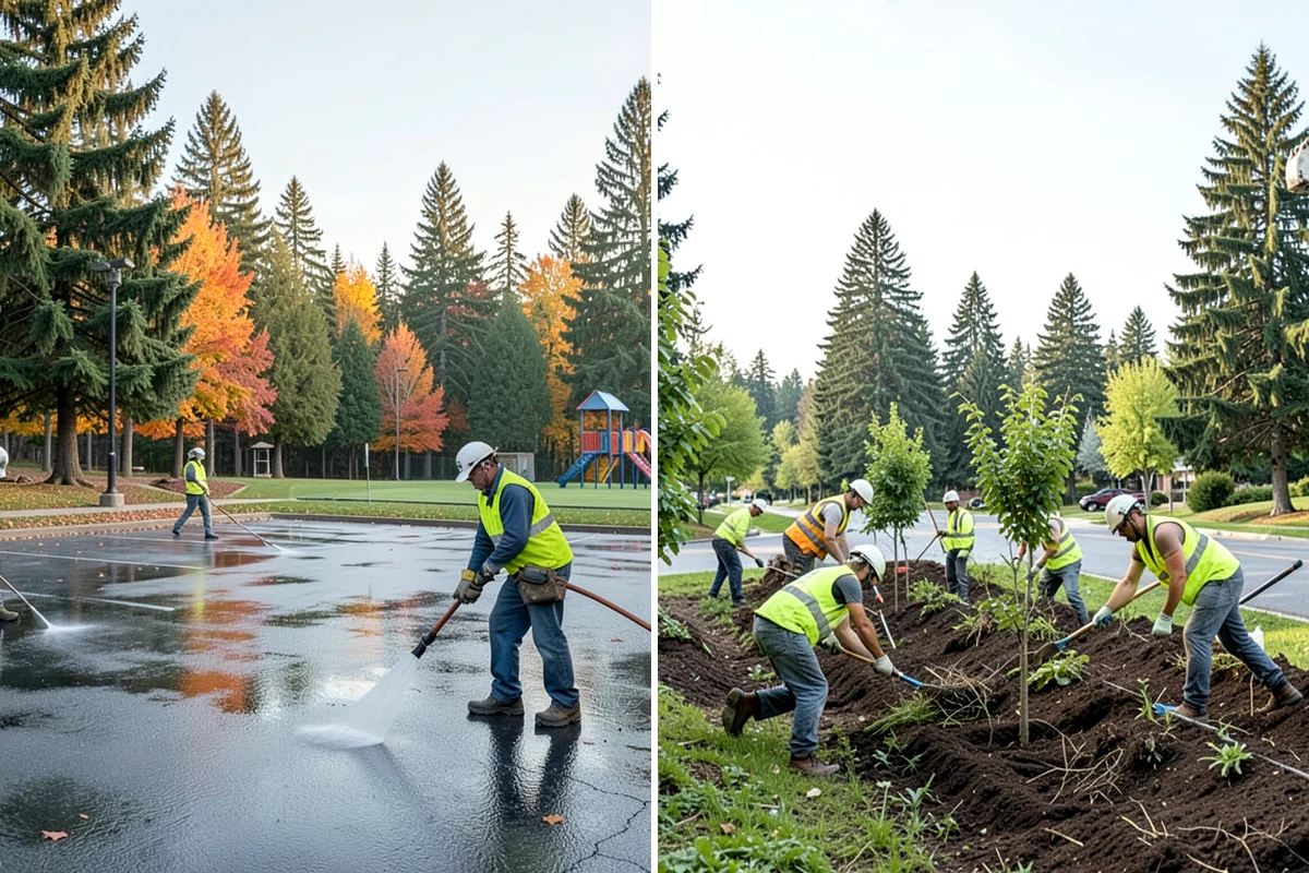 Municipal Grounds Maintenance in Federal Way, King County, WA - We inventory sites and define scope, frequency, and standards