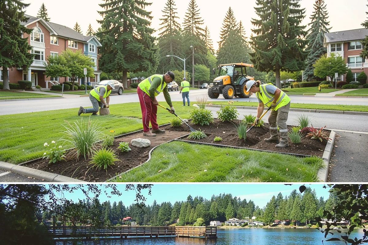 Municipal Grounds Maintenance in Federal Way, King County, WA - Maintenance intensity peaks in the spring-to-fall growing season, with reduced winter visits focused on cleanup, pruning, and...