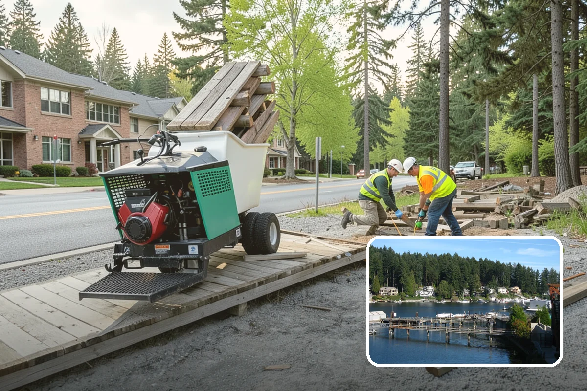 Municipal Grounds Maintenance in Gig Harbor, Pierce County, WA - Consolidated contracting reduces administrative overhead for staff