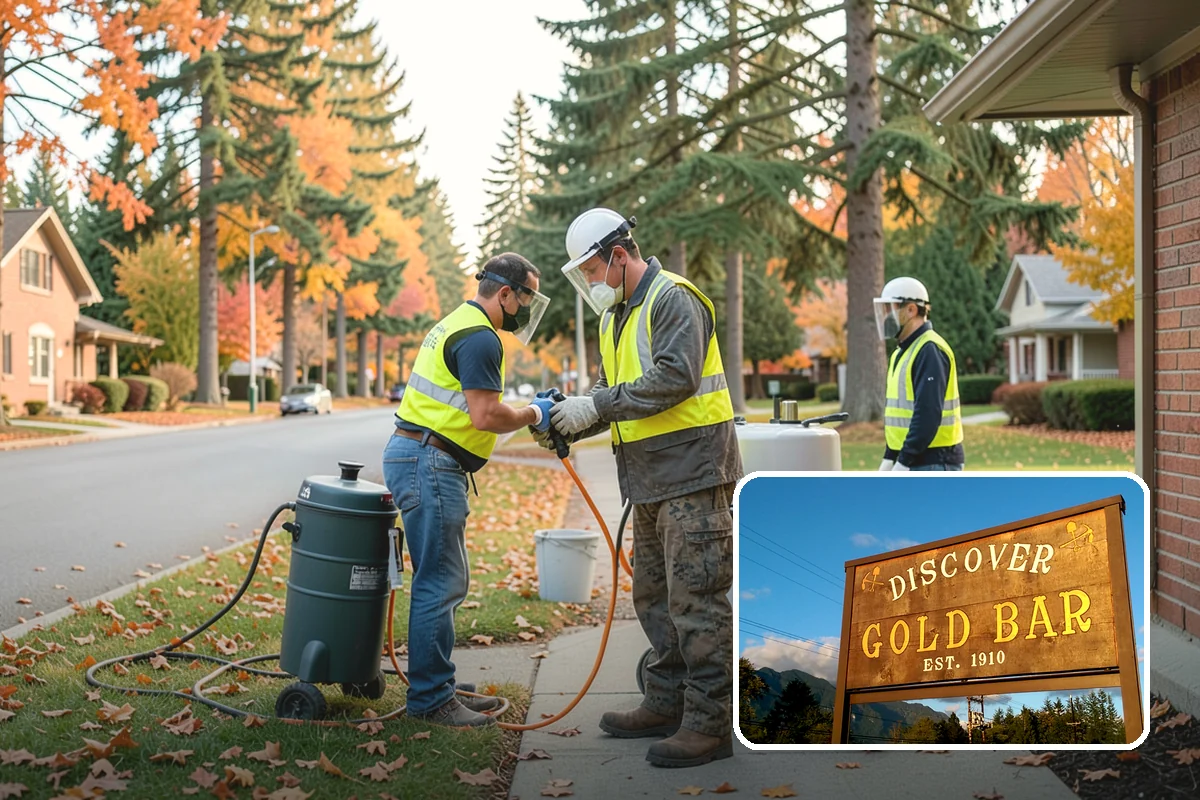 Municipal Grounds Maintenance in Gold Bar, Snohomish County, WA - Consolidated contracting reduces administrative overhead for staff
