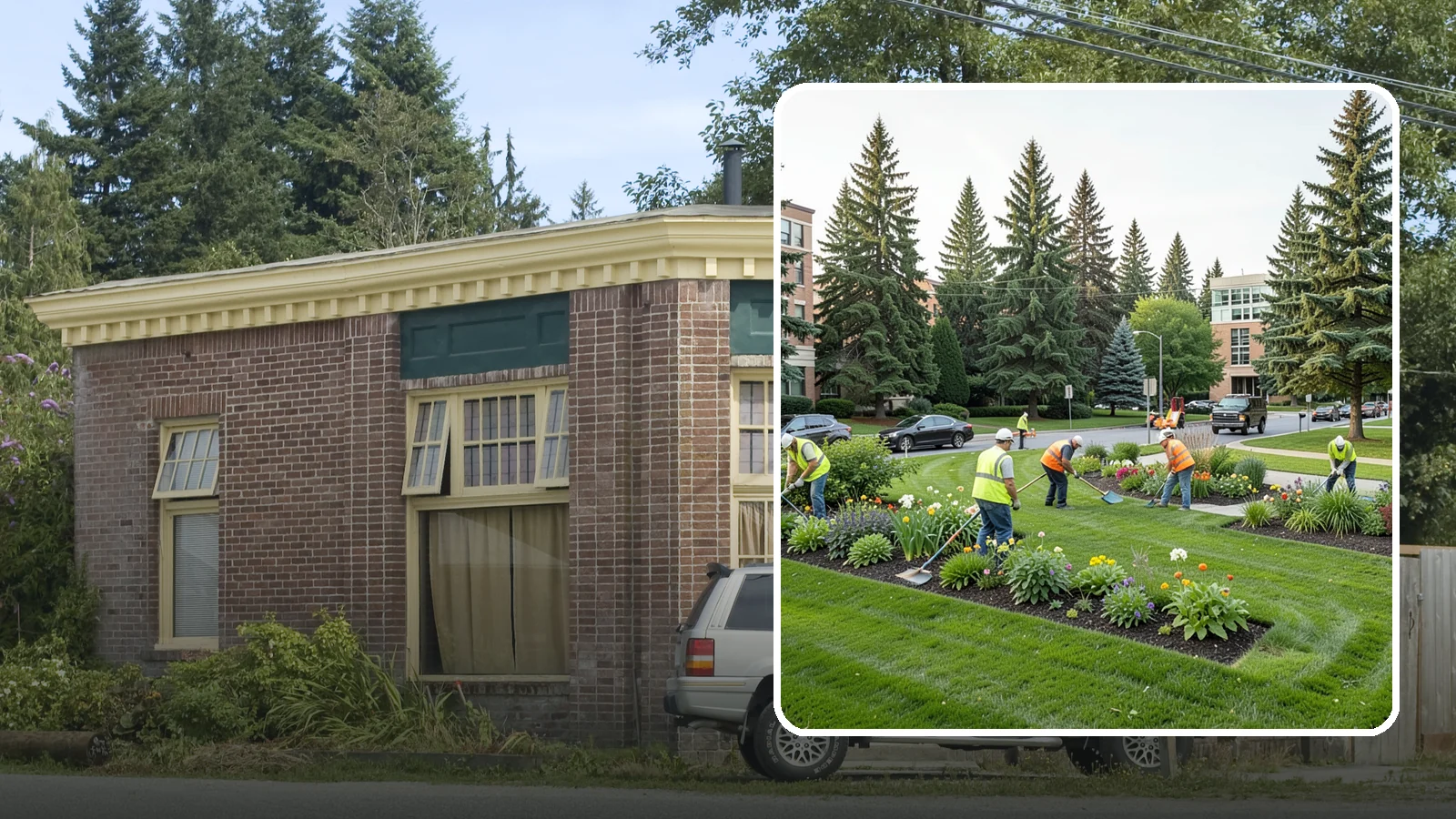 Municipal Grounds Maintenance in Hamilton, Skagit County, WA - We provide full-service grounds maintenance for public facilities, campuses, and civic sites under contract for Western...