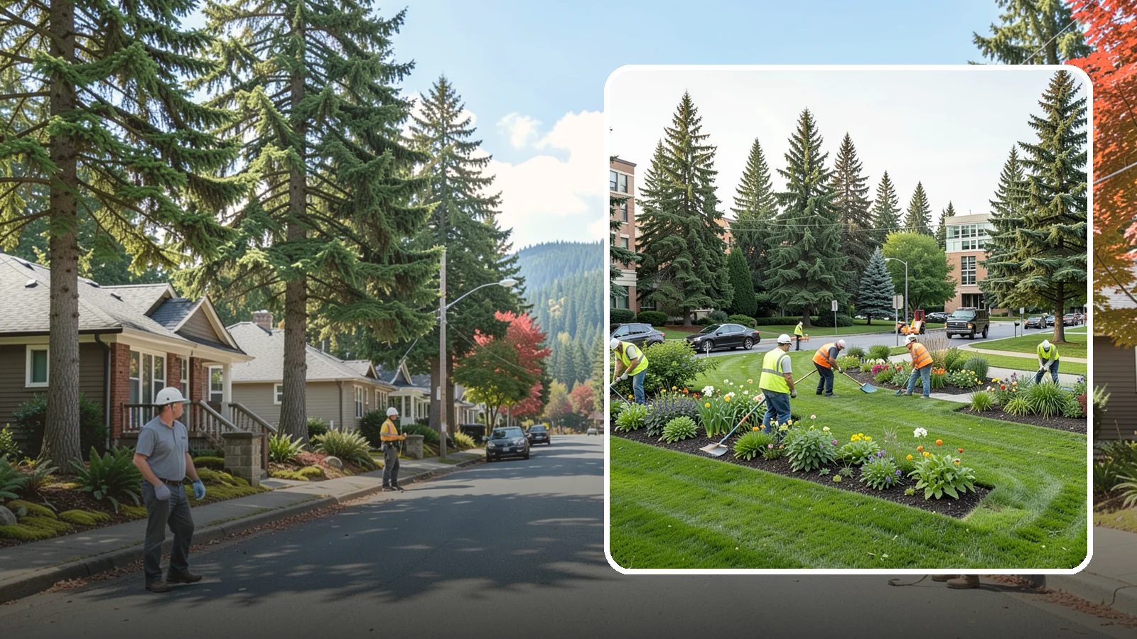 Municipal Grounds Maintenance in Hunts Point, King County, WA - We provide full-service grounds maintenance for public facilities, campuses, and civic sites under contract for Western...