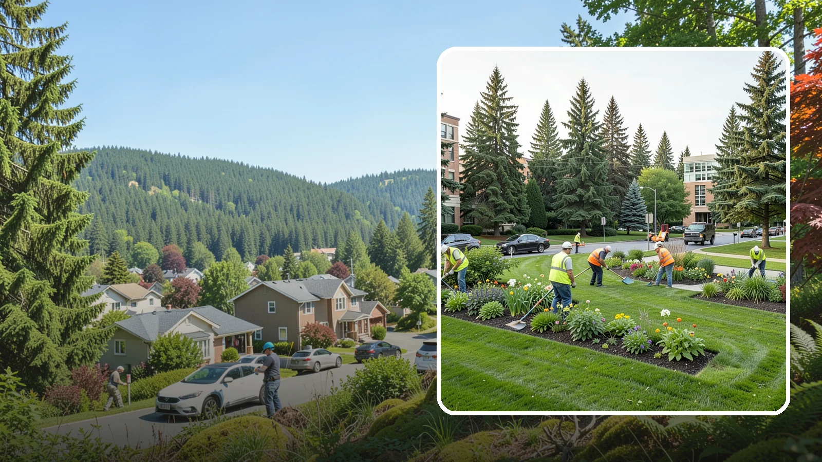 Municipal Grounds Maintenance in Index, Snohomish County, WA - We provide full-service grounds maintenance for public facilities, campuses, and civic sites under contract for Western...
