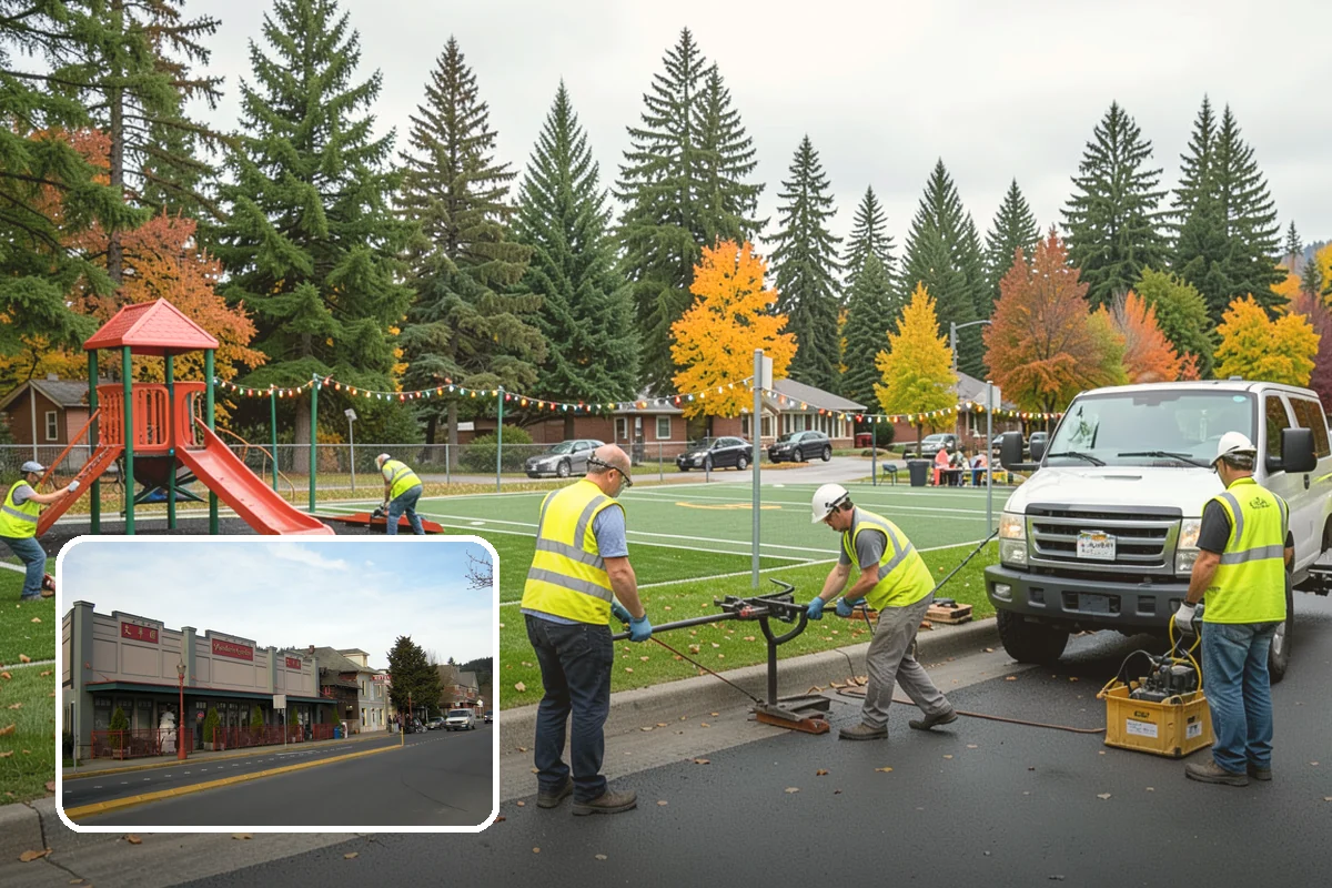 Municipal Grounds Maintenance in Issaquah, King County, WA - Consolidated contracting reduces administrative overhead for staff