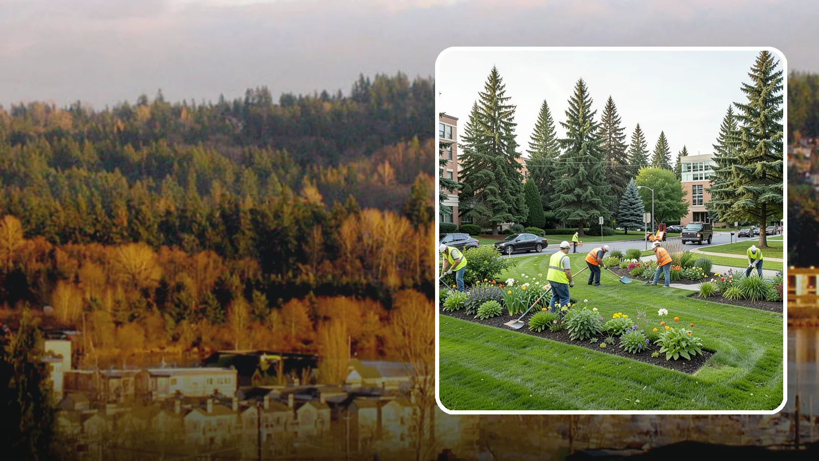 Municipal Grounds Maintenance in Kenmore, King County, WA - We provide full-service grounds maintenance for public facilities, campuses, and civic sites under contract for Western...