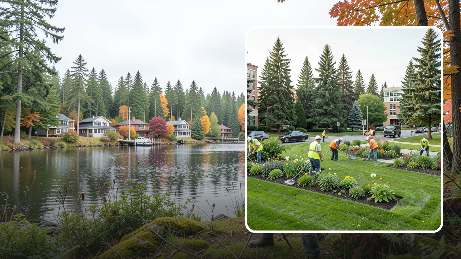 Municipal Grounds Maintenance in La Conner, Skagit County, WA - We provide full-service grounds maintenance for public facilities, campuses, and civic sites under contract for Western...
