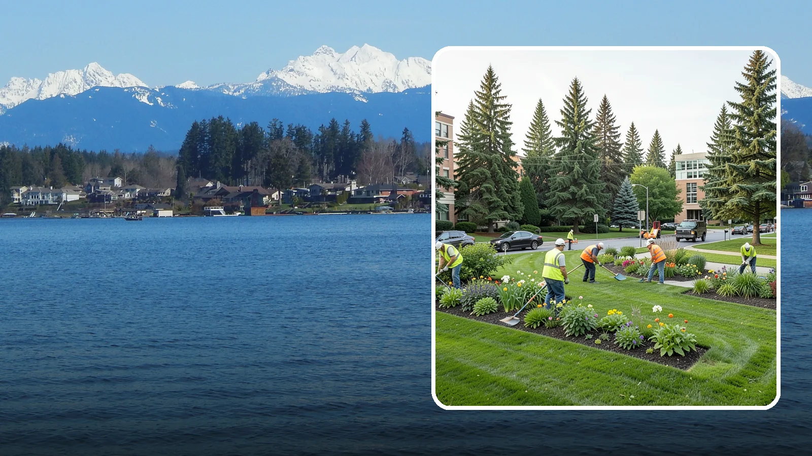 Municipal Grounds Maintenance in Lake Stevens, Snohomish County, WA - We provide full-service grounds maintenance for public facilities, campuses, and civic sites under contract for Western...