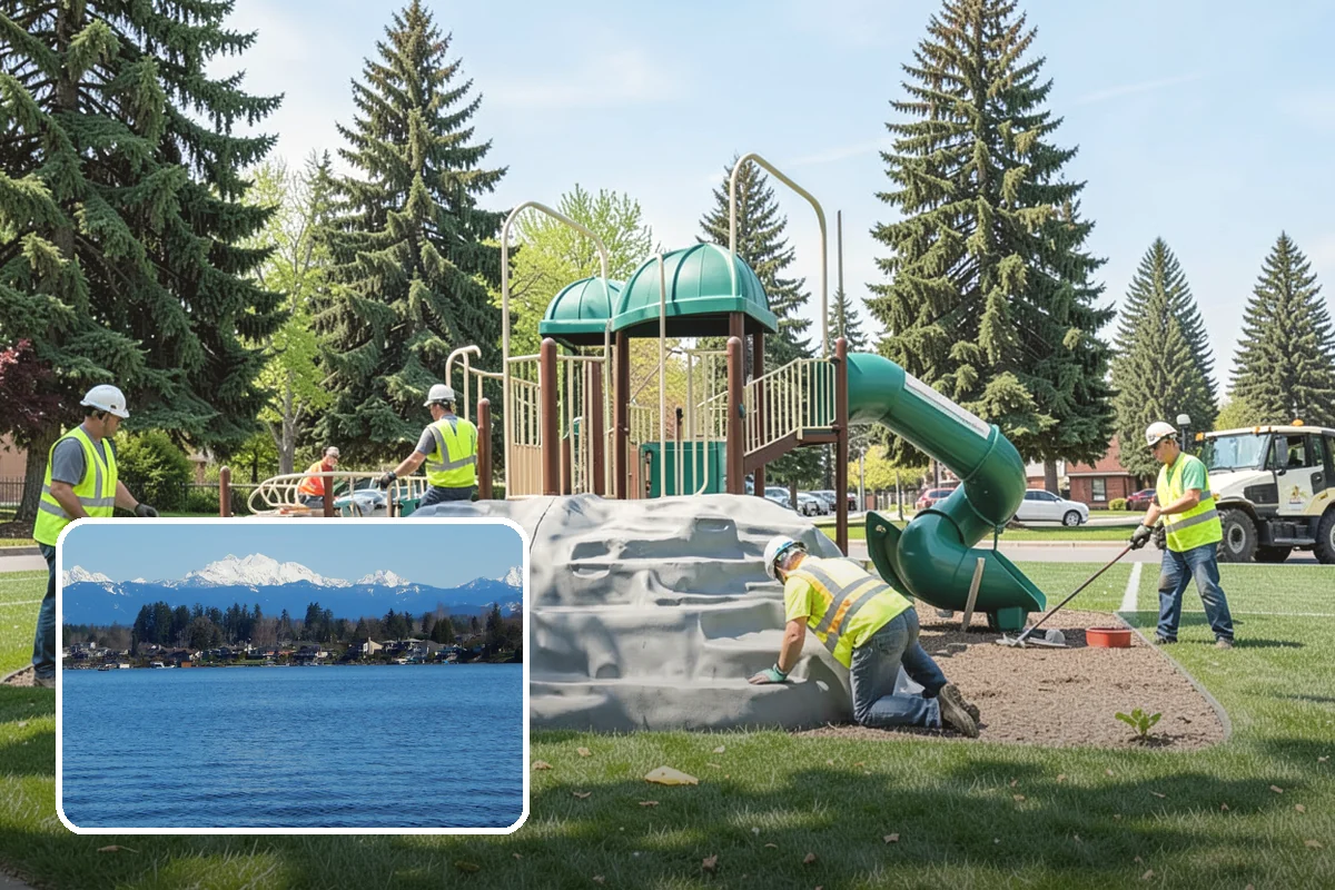 Municipal Grounds Maintenance in Lake Stevens, Snohomish County, WA - Consolidated contracting reduces administrative overhead for staff