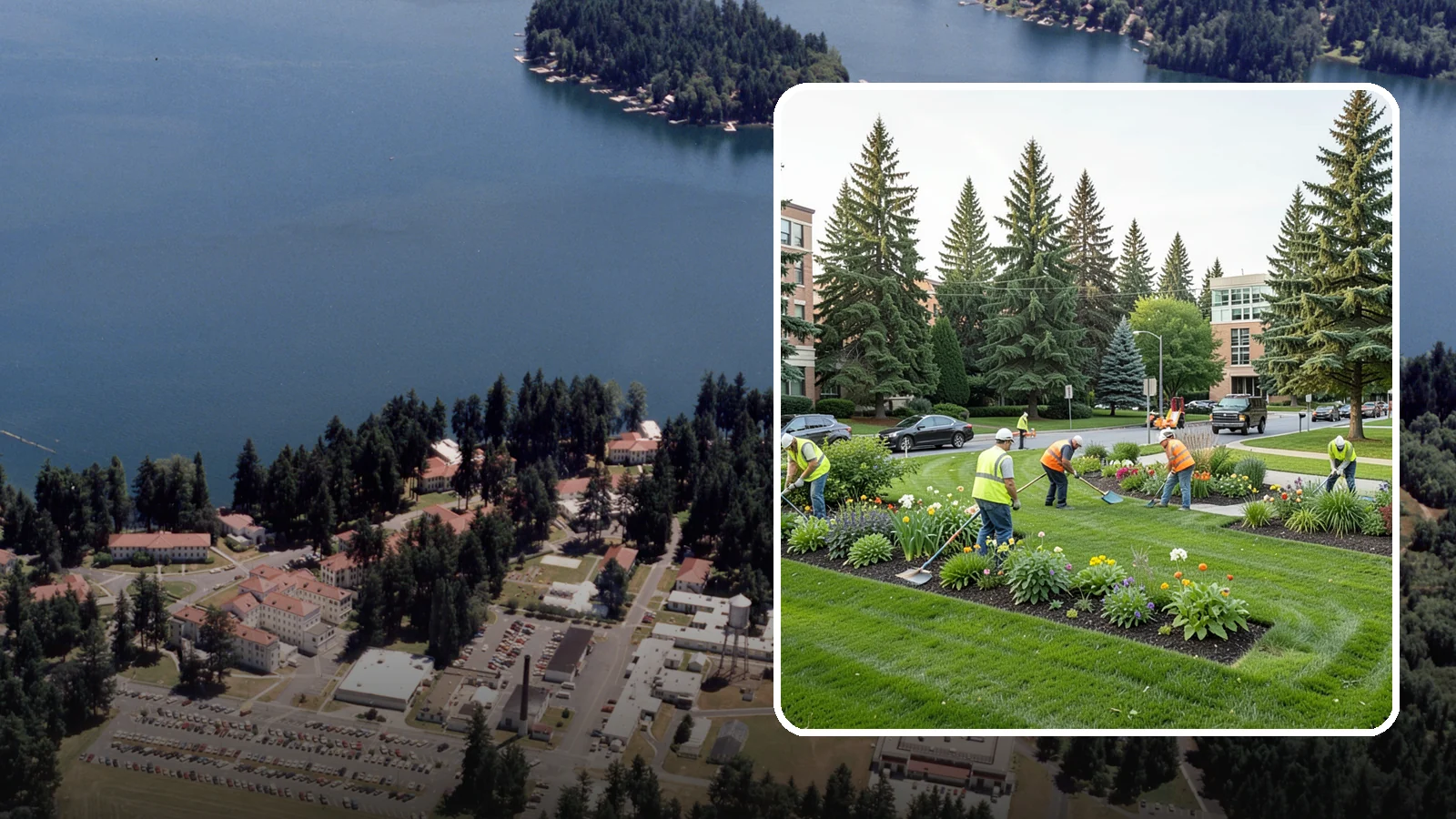 Municipal Grounds Maintenance in Lakewood, Pierce County, WA - We provide full-service grounds maintenance for public facilities, campuses, and civic sites under contract for Western...
