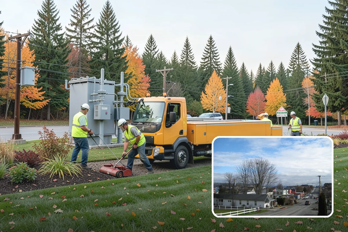 Municipal Grounds Maintenance in Langley, Island County, WA - Consolidated contracting reduces administrative overhead for staff