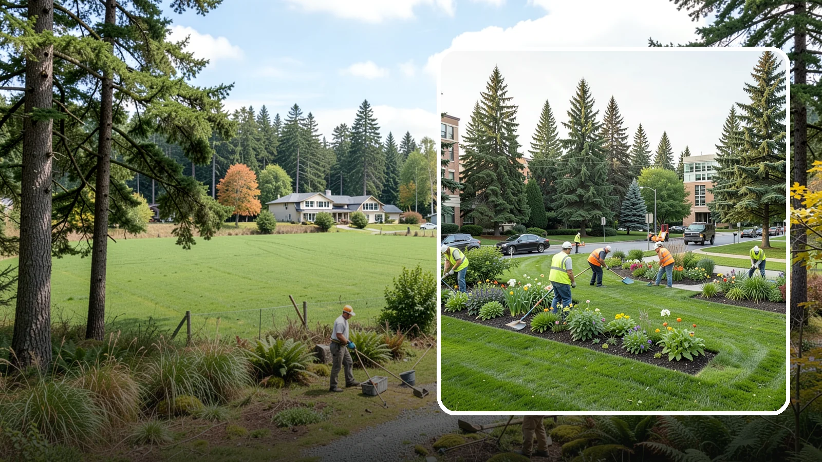 Municipal Grounds Maintenance in Lyman, Skagit County, WA - We provide full-service grounds maintenance for public facilities, campuses, and civic sites under contract for Western...