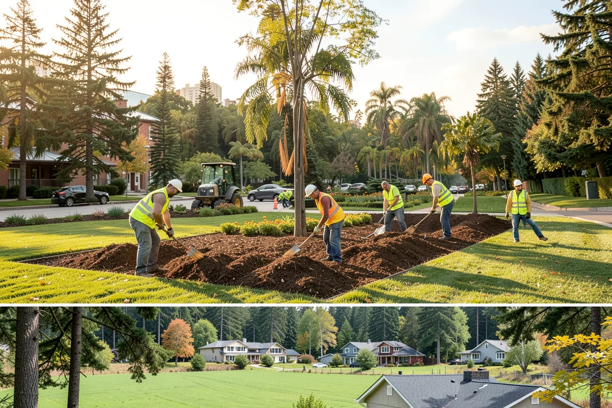 Municipal Grounds Maintenance in Lyman, Skagit County, WA - Maintenance intensity peaks in the spring-to-fall growing season, with reduced winter visits focused on cleanup, pruning, and...