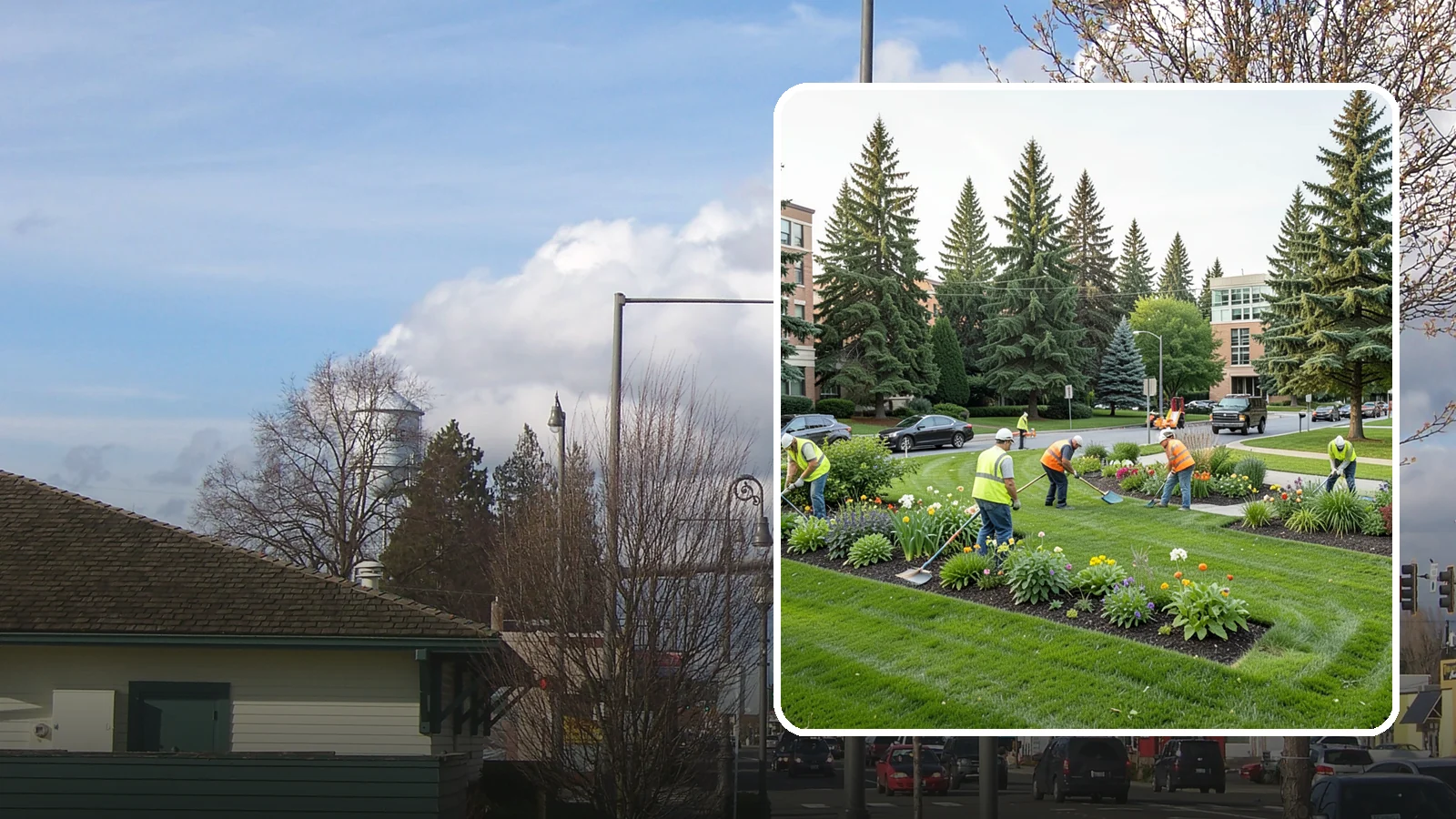 Municipal Grounds Maintenance in Marysville, Snohomish County, WA - We provide full-service grounds maintenance for public facilities, campuses, and civic sites under contract for Western...