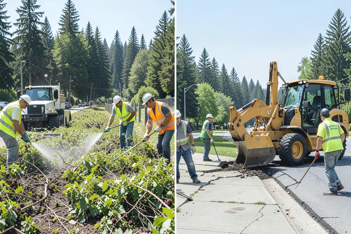 Municipal Grounds Maintenance in Marysville, Snohomish County, WA - We inventory sites and define scope, frequency, and standards