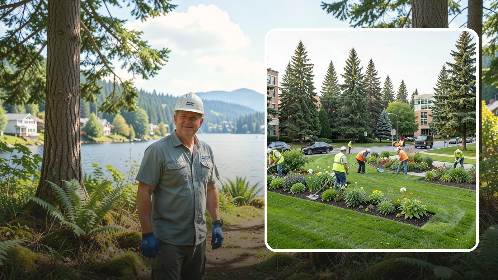 Municipal Grounds Maintenance in Milton, King County, WA - We provide full-service grounds maintenance for public facilities, campuses, and civic sites under contract for Western...