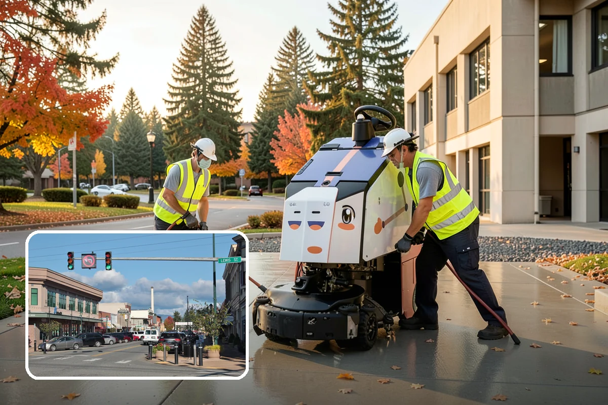 Municipal Grounds Maintenance in Monroe, Snohomish County, WA - Consolidated contracting reduces administrative overhead for staff