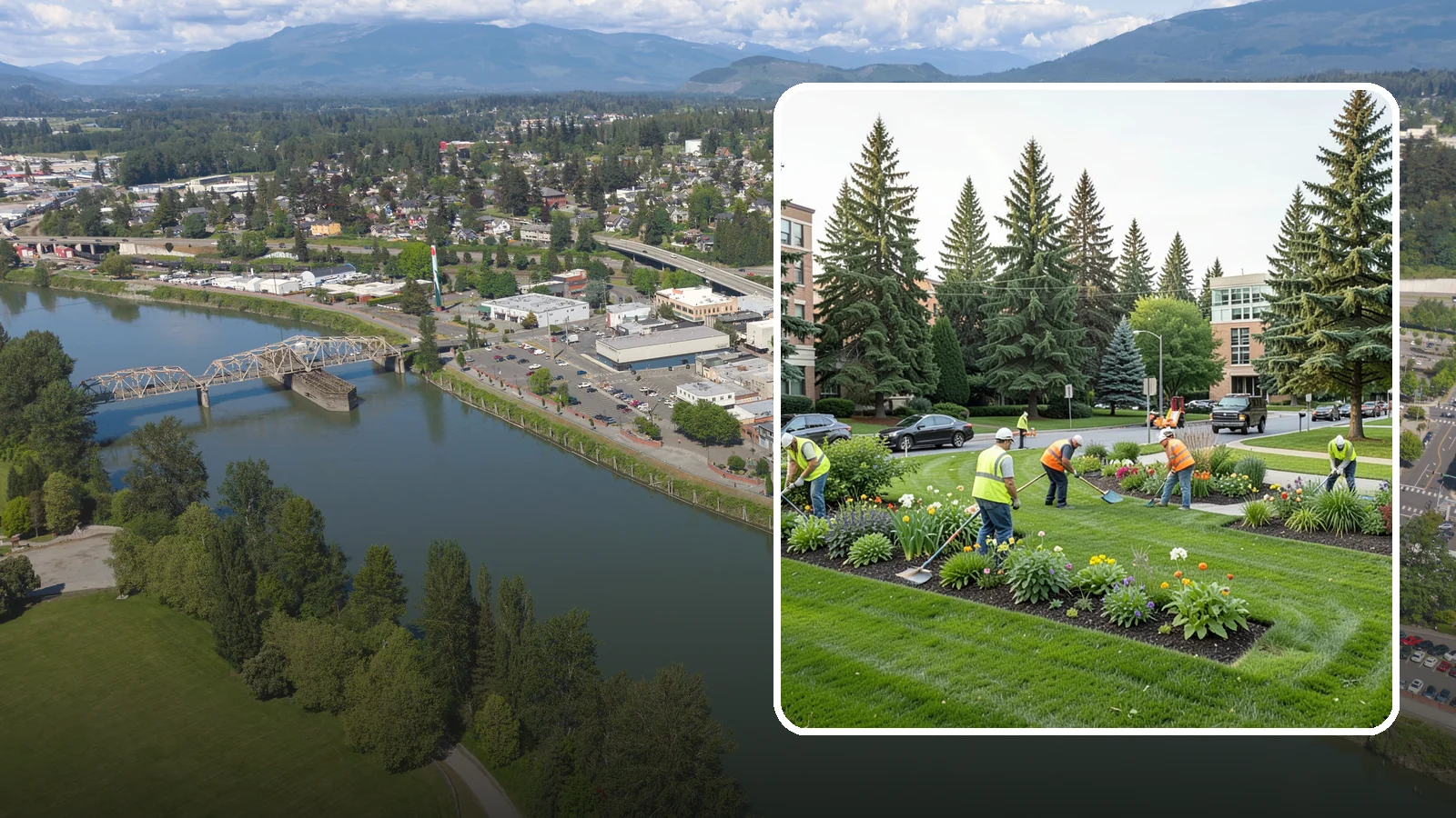 Municipal Grounds Maintenance in Mount Vernon, Skagit County, WA - We provide full-service grounds maintenance for public facilities, campuses, and civic sites under contract for Western...