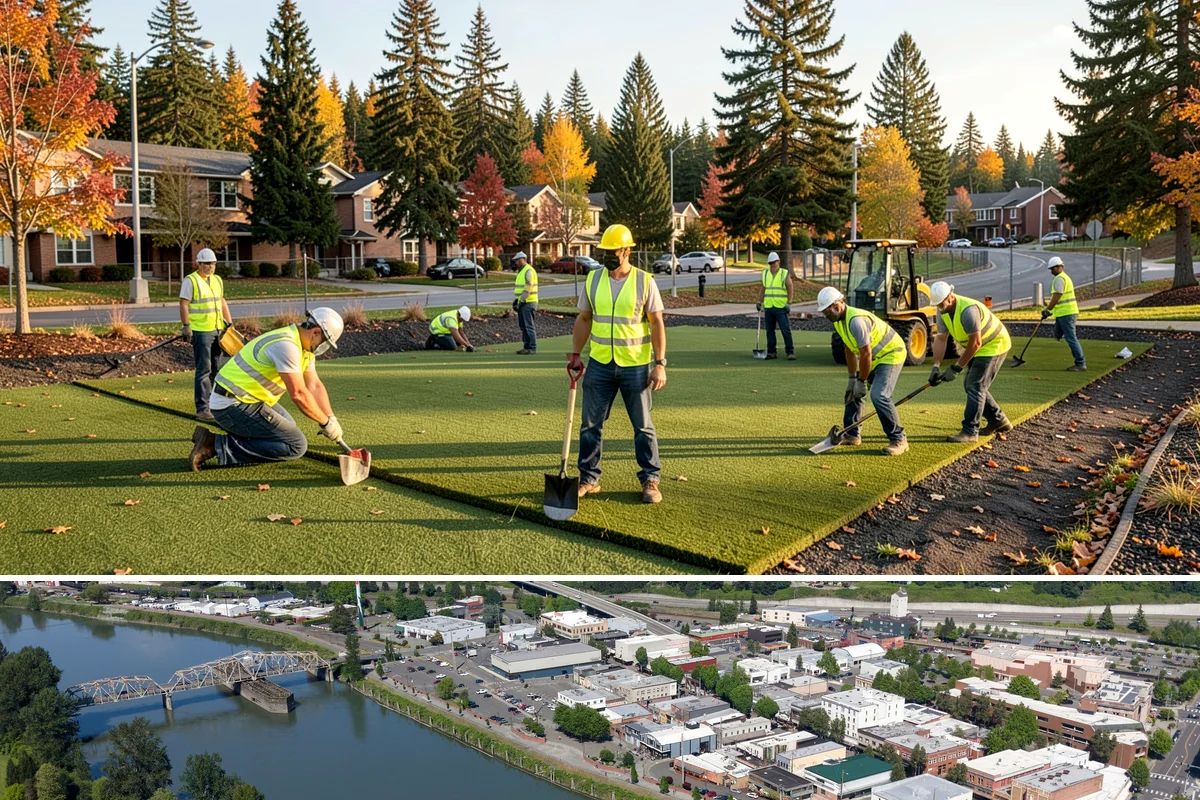 Municipal Grounds Maintenance in Mount Vernon, Skagit County, WA - Maintenance intensity peaks in the spring-to-fall growing season, with reduced winter visits focused on cleanup, pruning, and...