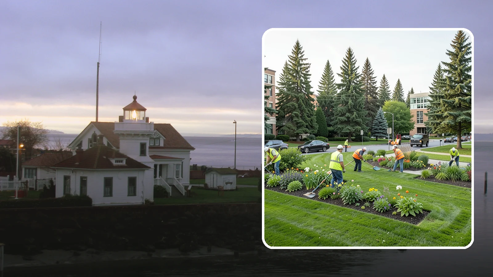Municipal Grounds Maintenance in Mukilteo, Snohomish County, WA - We provide full-service grounds maintenance for public facilities, campuses, and civic sites under contract for Western...