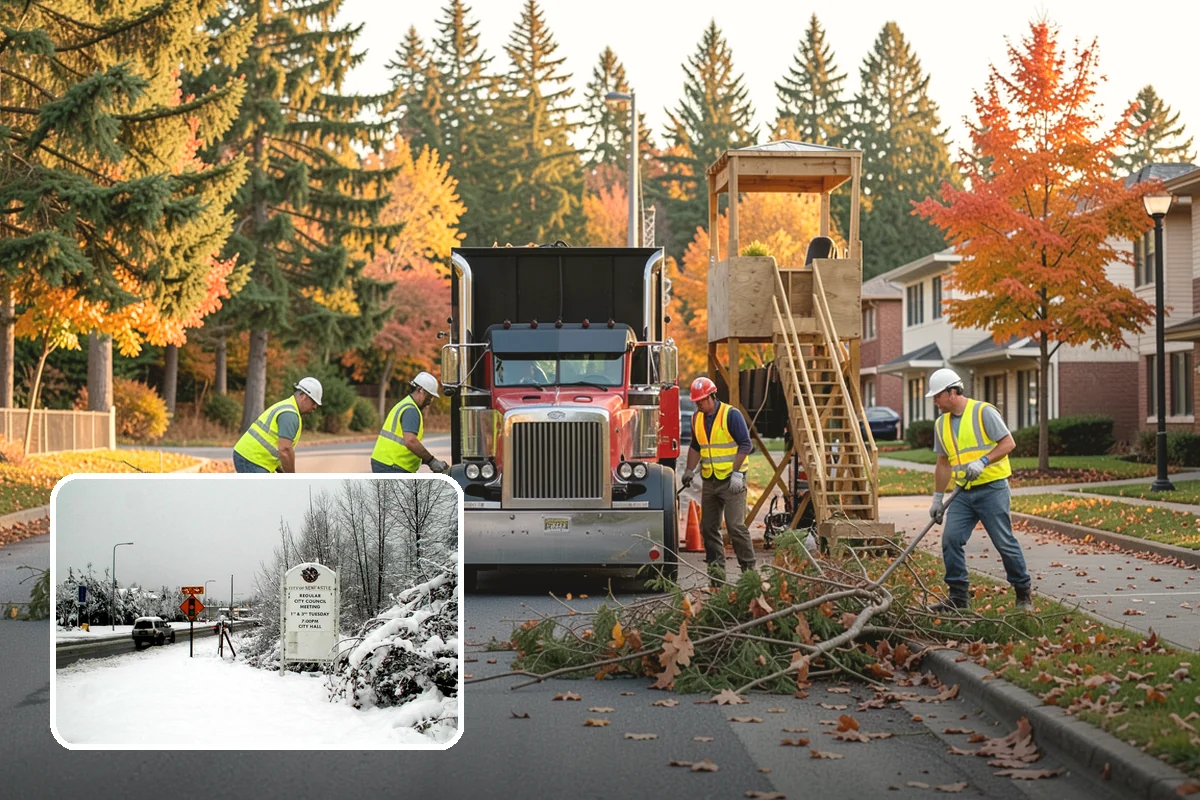 Municipal Grounds Maintenance in Newcastle, King County, WA - Consolidated contracting reduces administrative overhead for staff