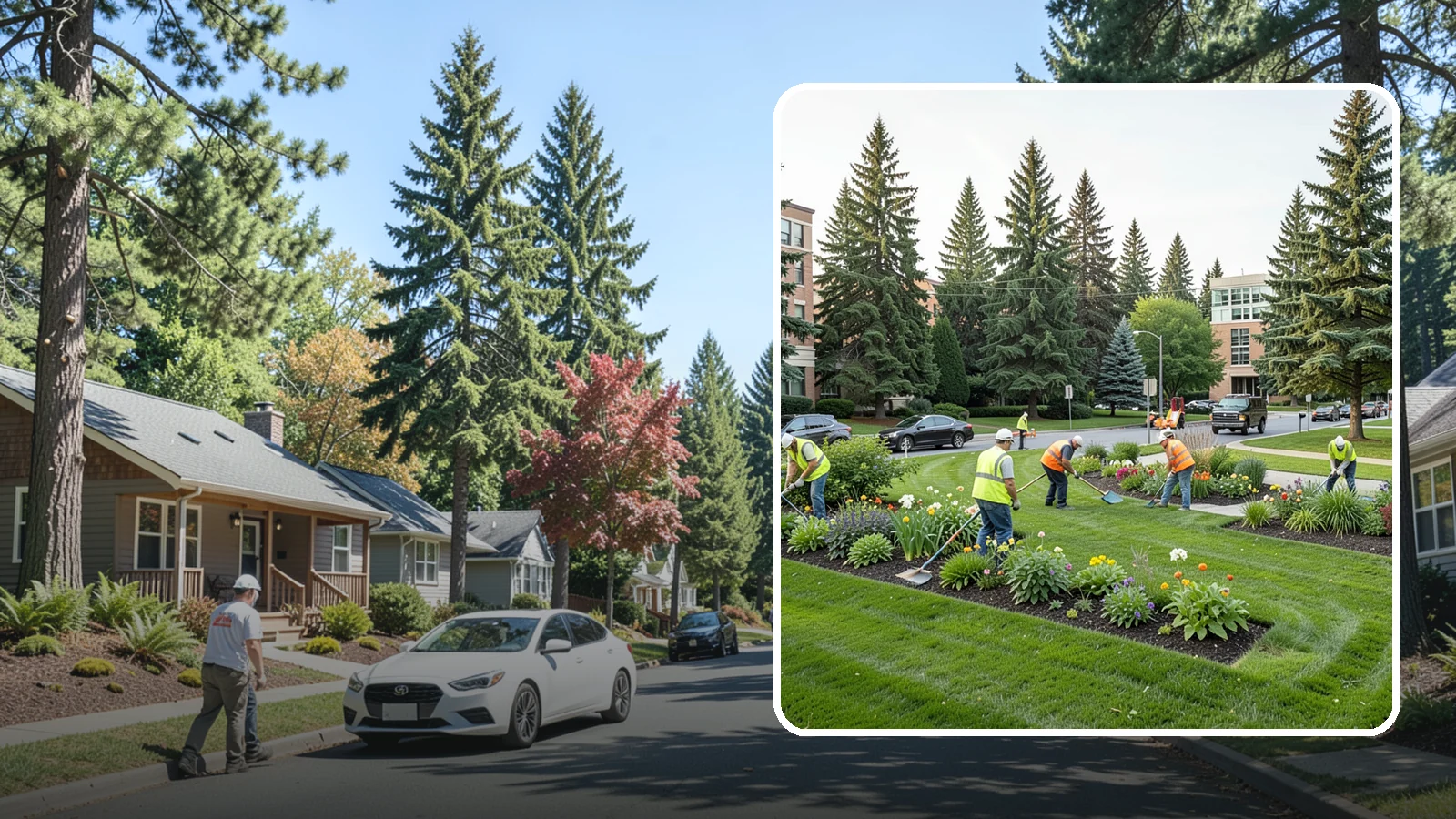 Municipal Grounds Maintenance in Orting, Pierce County, WA - We provide full-service grounds maintenance for public facilities, campuses, and civic sites under contract for Western...