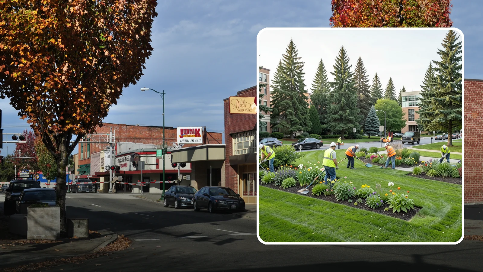 Municipal Grounds Maintenance in Puyallup, Pierce County, WA - We provide full-service grounds maintenance for public facilities, campuses, and civic sites under contract for Western...