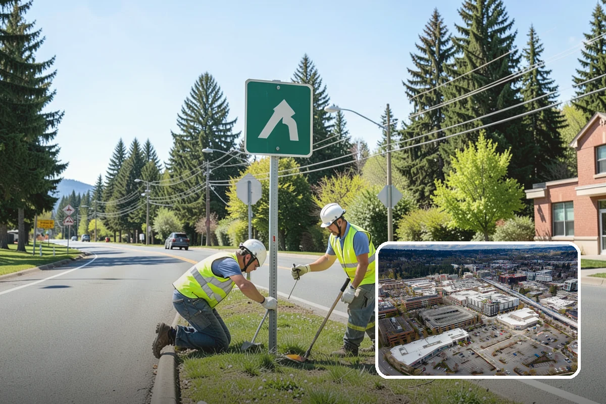 Municipal Grounds Maintenance in Redmond, King County, WA - Consolidated contracting reduces administrative overhead for staff