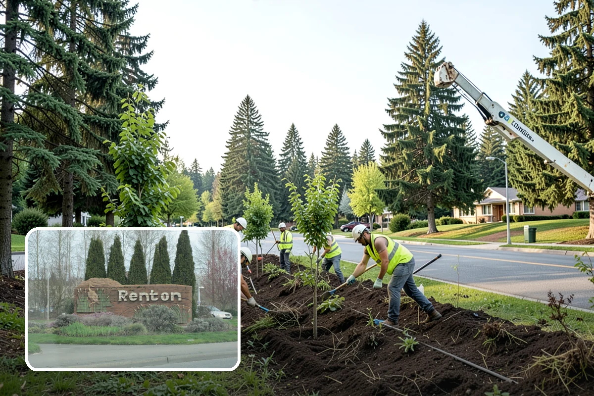 Municipal Grounds Maintenance in Renton, King County, WA - Consolidated contracting reduces administrative overhead for staff