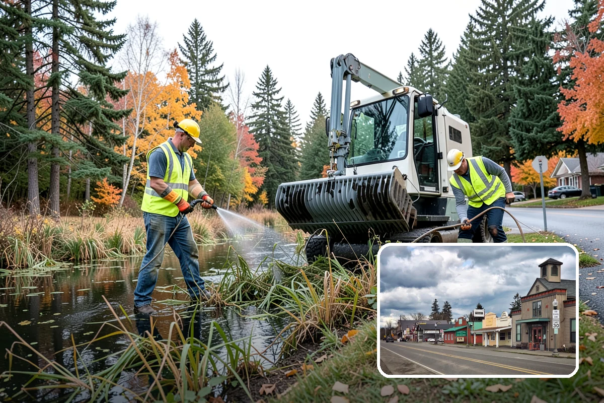 Municipal Grounds Maintenance in Roy, Pierce County, WA - Consolidated contracting reduces administrative overhead for staff
