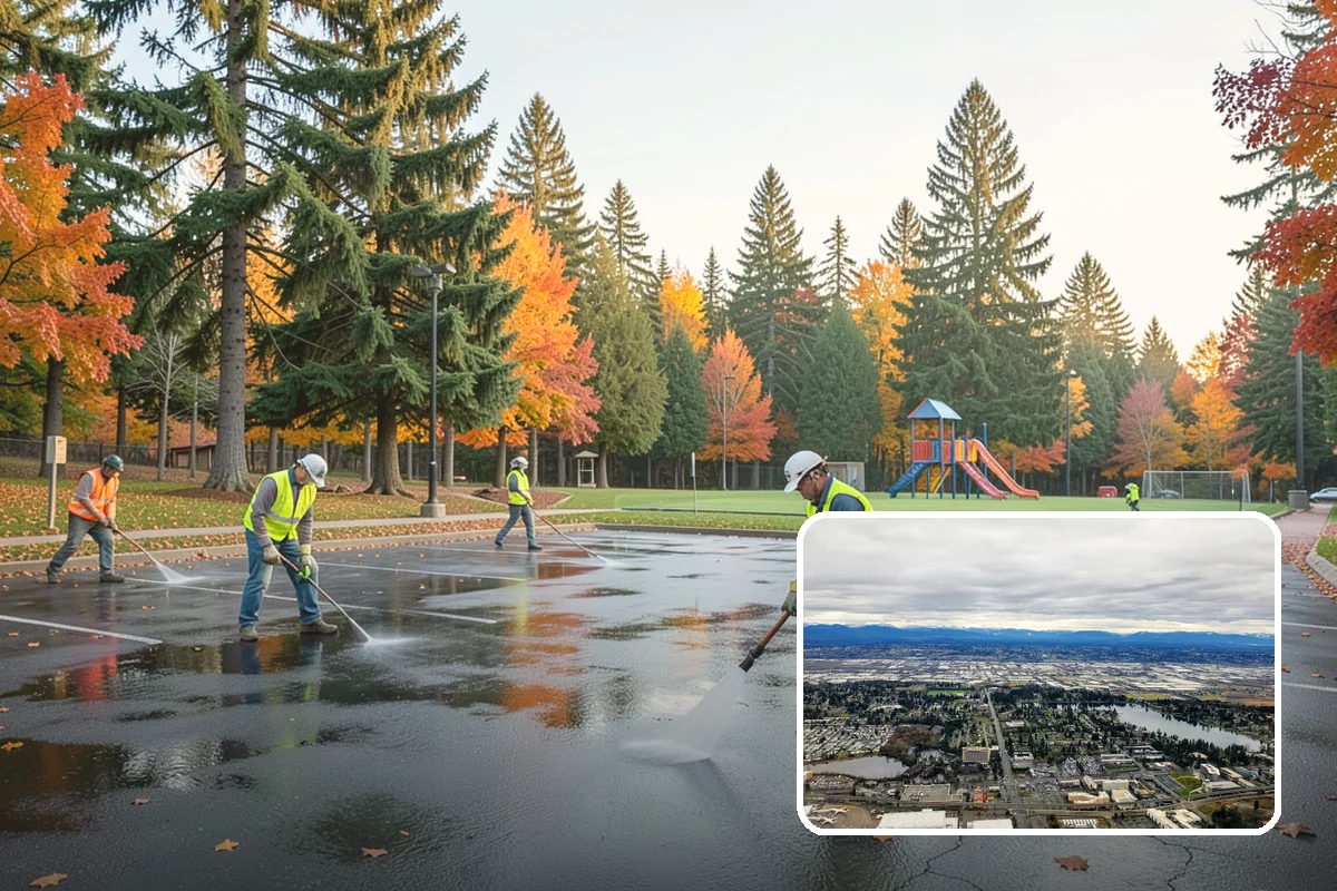 Municipal Grounds Maintenance in SeaTac, King County, WA - Consolidated contracting reduces administrative overhead for staff
