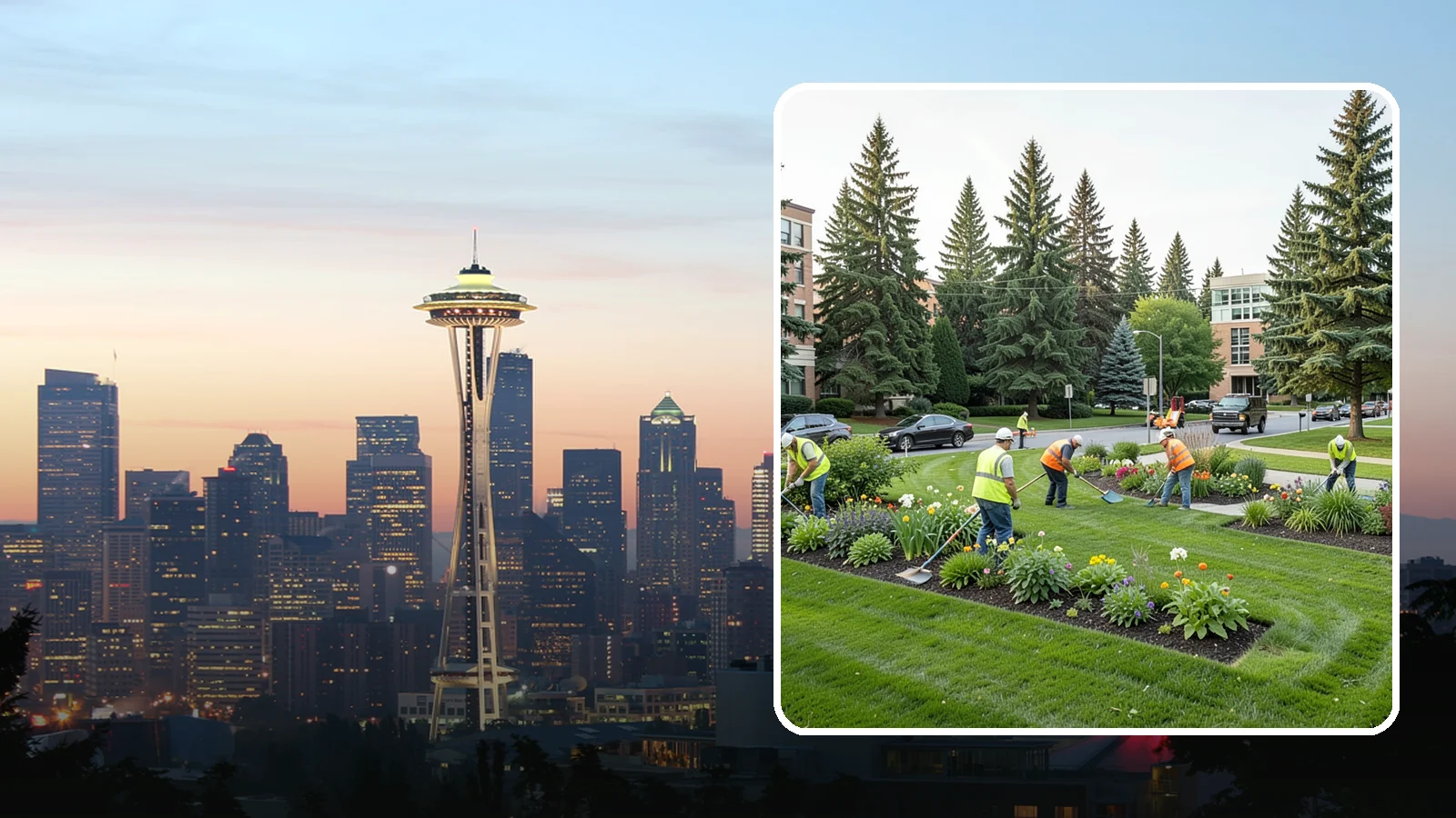 Municipal Grounds Maintenance in Seattle, King County, WA - We provide full-service grounds maintenance for public facilities, campuses, and civic sites under contract for Western...