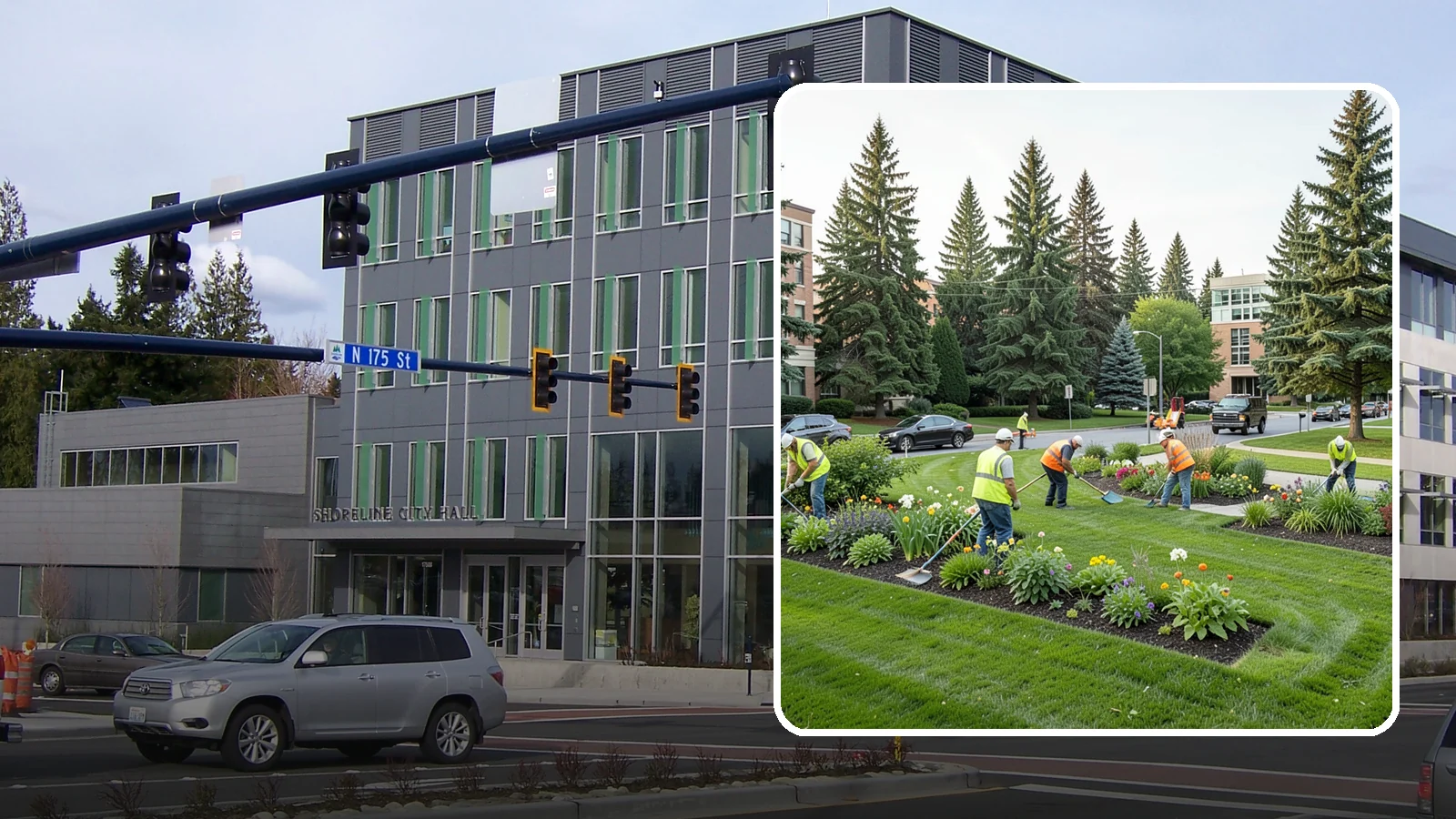 Municipal Grounds Maintenance in Shoreline, King County, WA - We provide full-service grounds maintenance for public facilities, campuses, and civic sites under contract for Western...