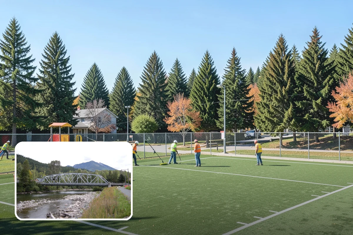 Municipal Grounds Maintenance in Skykomish, King County, WA - Consolidated contracting reduces administrative overhead for staff
