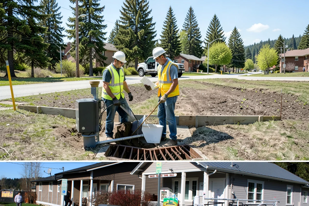 Municipal Grounds Maintenance in South Prairie, Pierce County, WA - Maintenance intensity peaks in the spring-to-fall growing season, with reduced winter visits focused on cleanup, pruning, and...