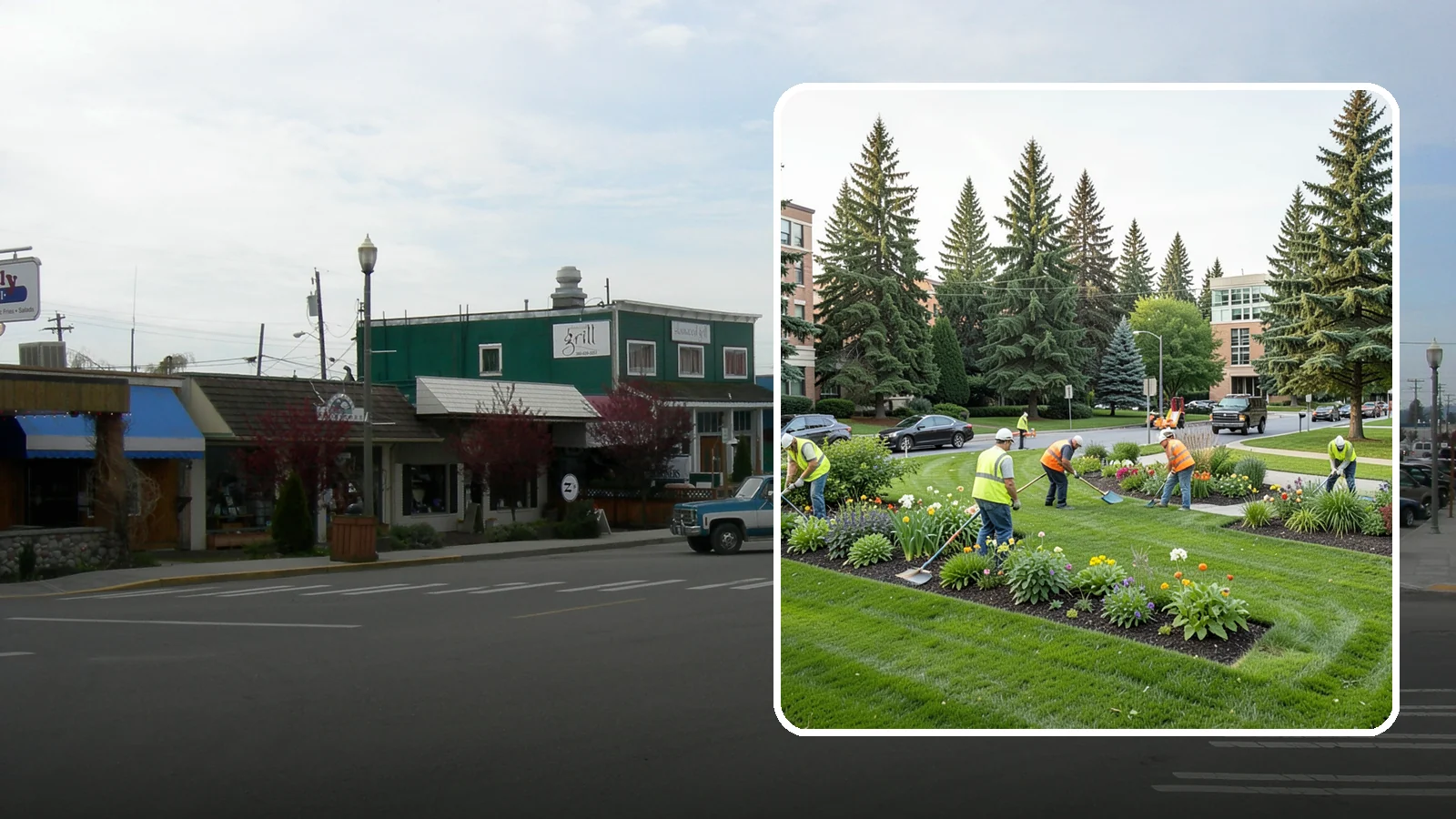 Municipal Grounds Maintenance in Stanwood, Snohomish County, WA - We provide full-service grounds maintenance for public facilities, campuses, and civic sites under contract for Western...